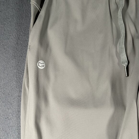 Gradual Pants Mens Medium Gray Athletic Stretch Drawstring Joggers Performance - Picture 3 of 11